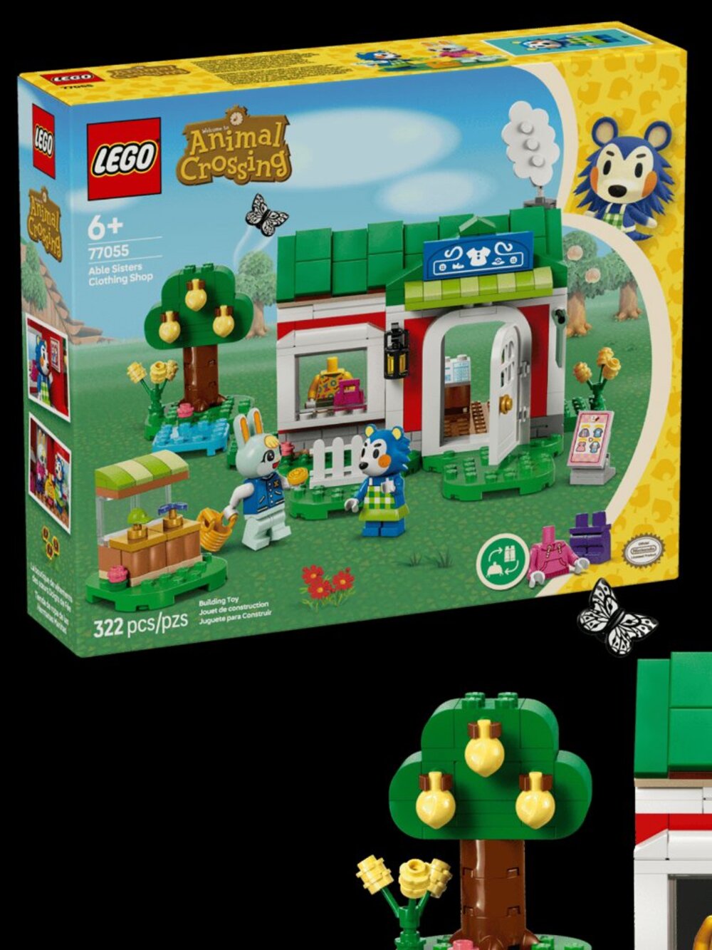 NEW! LEGO Animal Crossing Able Sisters Clothing Shop Playset